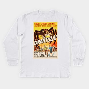 Vintage Tarantula Movie Poster (1955) Kids Long Sleeve T-Shirt